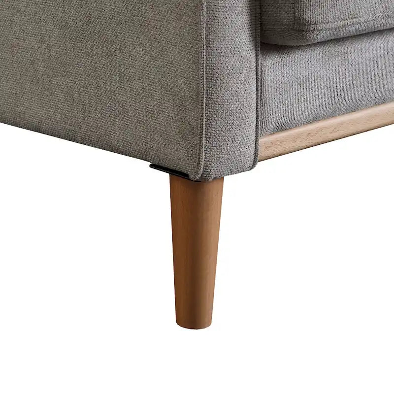 Dwumiejscowa sofa z wodoodporną tkaniną, portami USB do ładowania i poduszkami lędźwiowymi