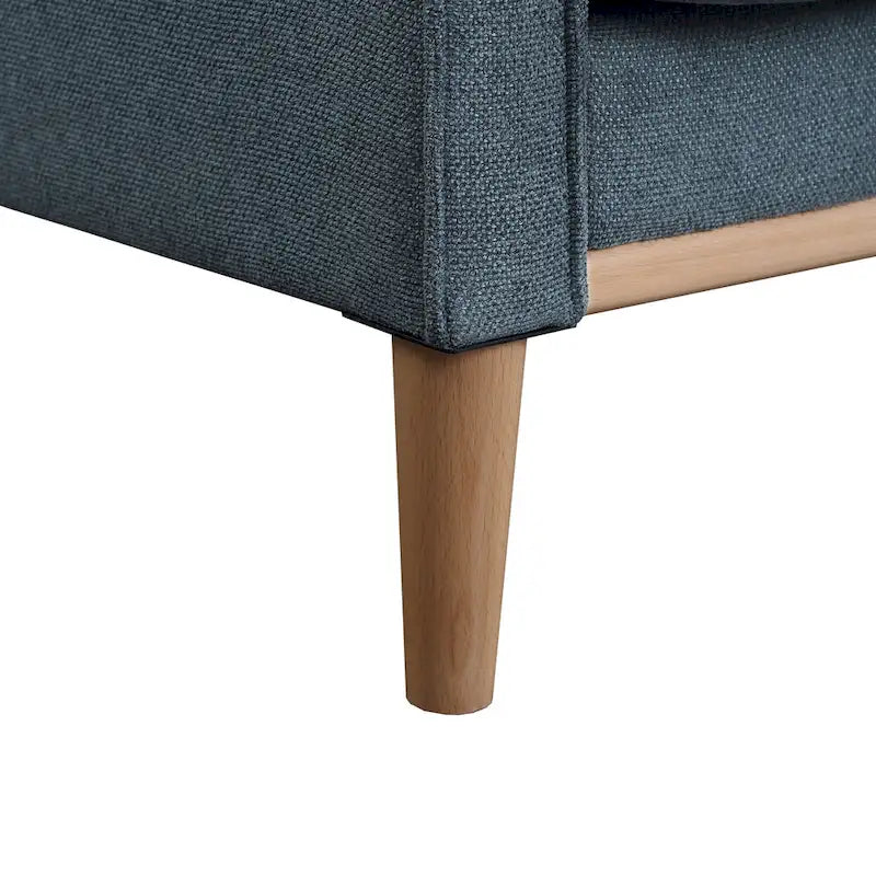 Dwumiejscowa sofa z wodoodporną tkaniną, portami USB do ładowania i poduszkami lędźwiowymi