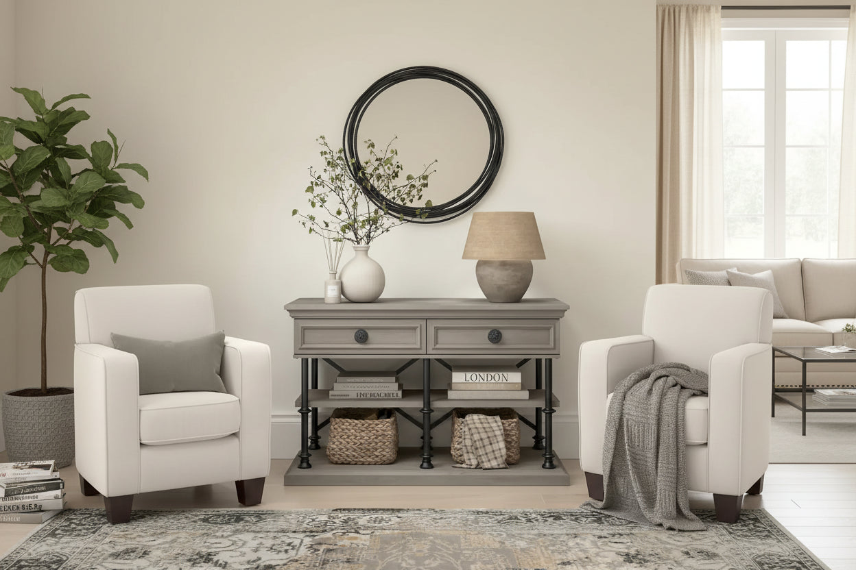 Coliseum Designer Console Table by Bush Furniture