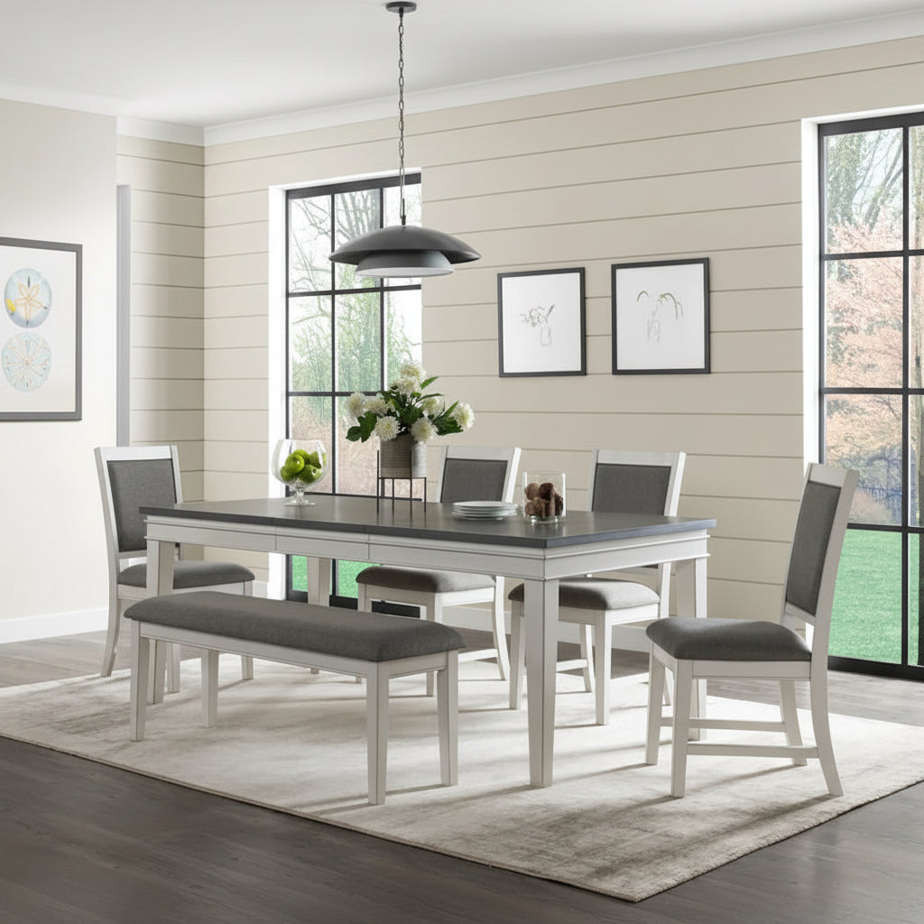 Del Mar Dining Table with Leaf by Martin Svensson Home