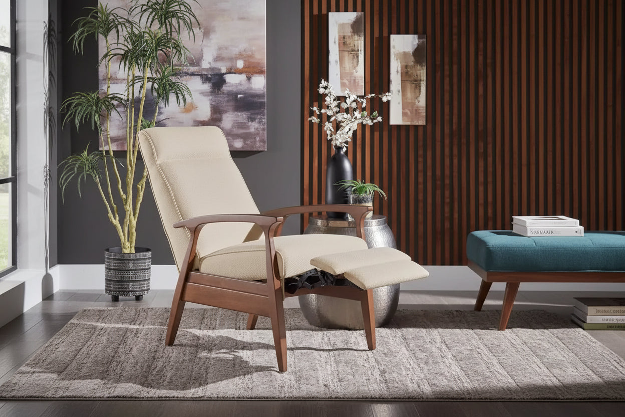 Notker 25.75 Wide Mid-Century Recliner by iNSPIRE Q Modern