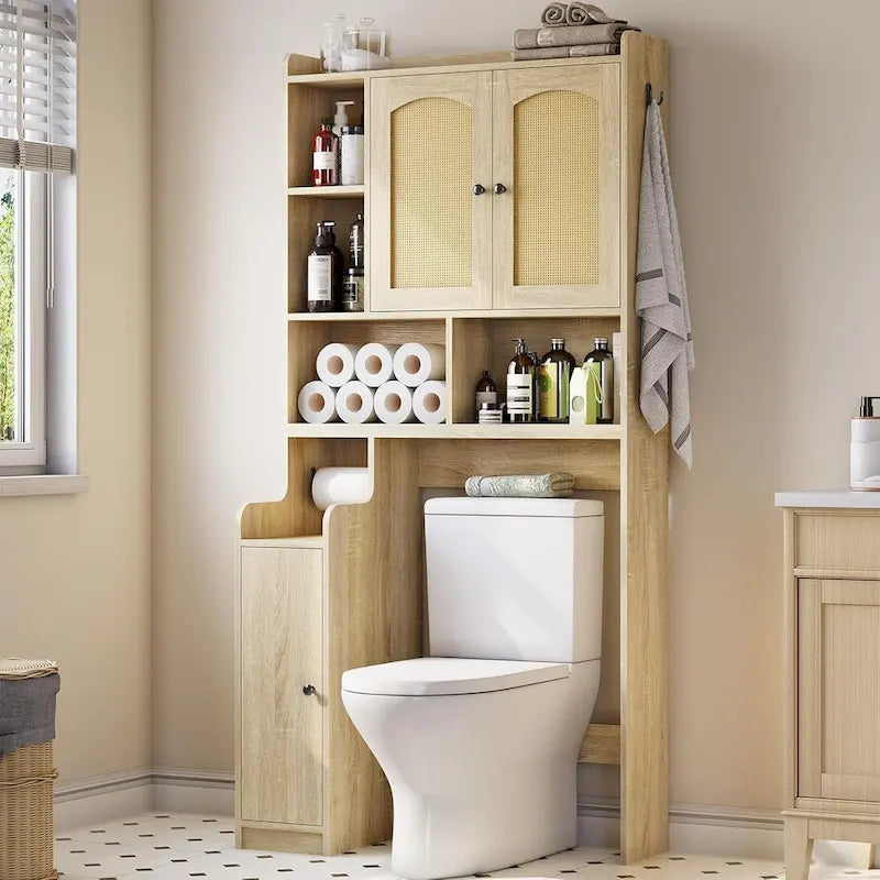 Over The Toilet Bathroom Storage Cabinet Toilet Storage Shelves